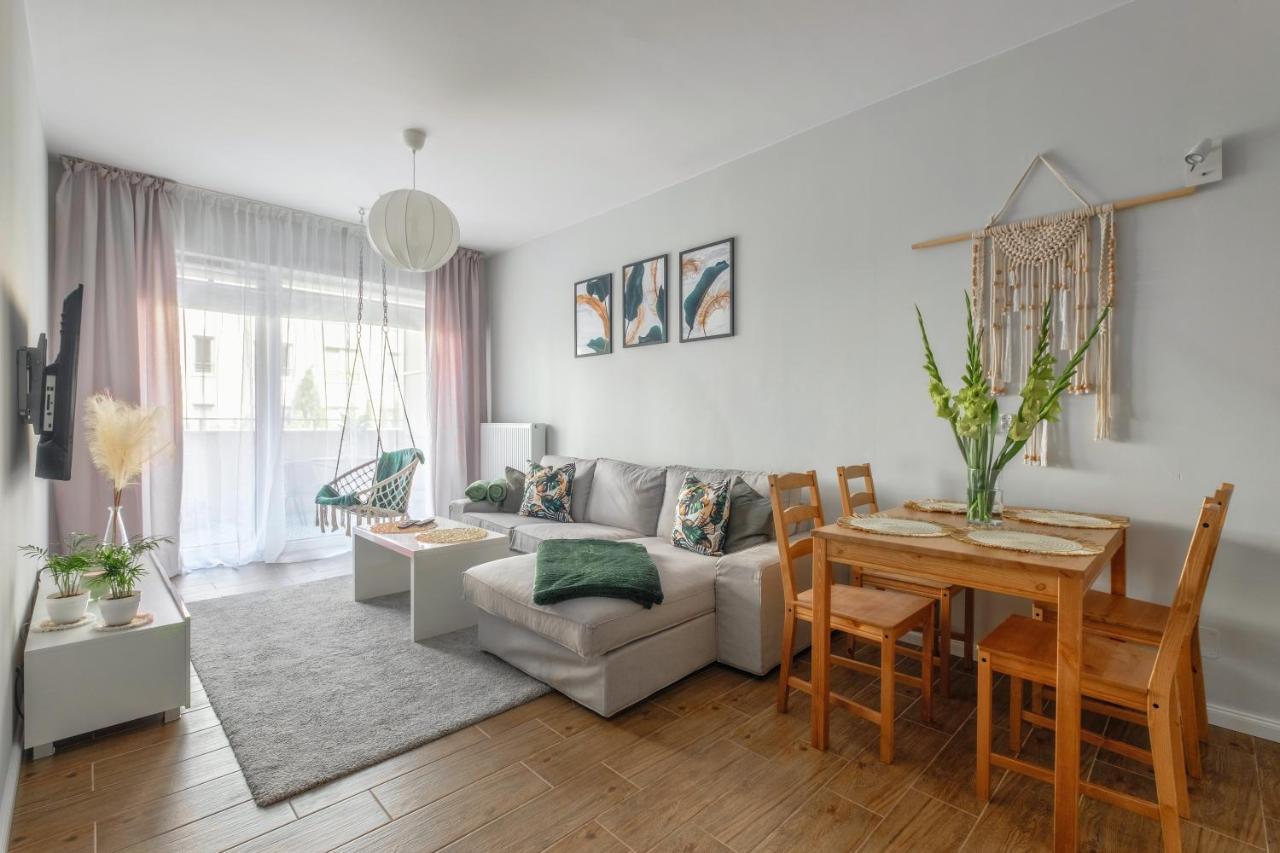 Boho Apartment Janow Z Miejscem Parkingowym Łódź Eksteriør bilde